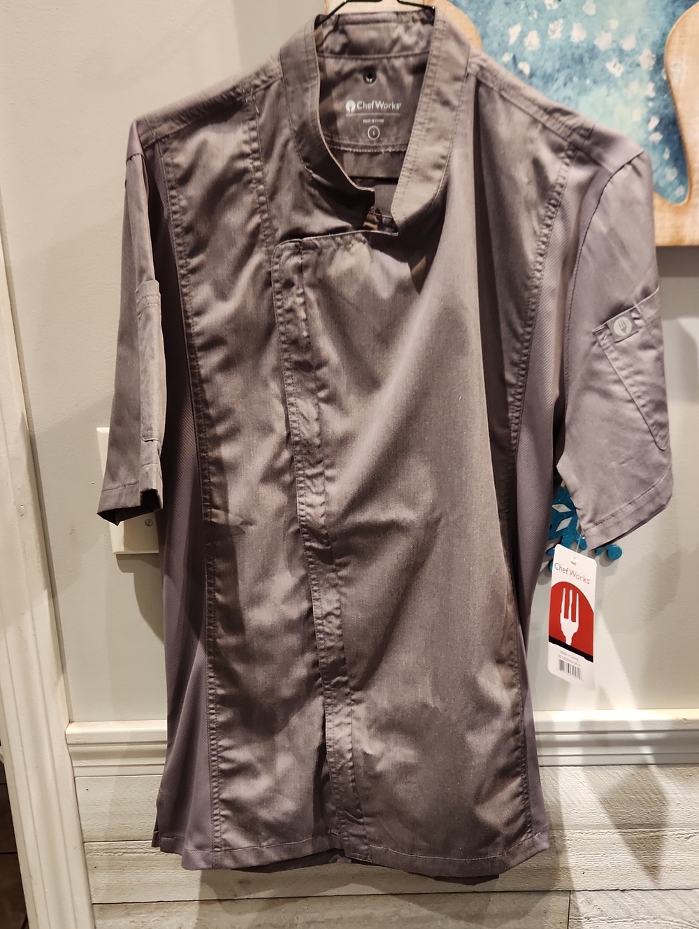 NWT Chef Works Women's Sz S Chef Work Chef's Jacket.